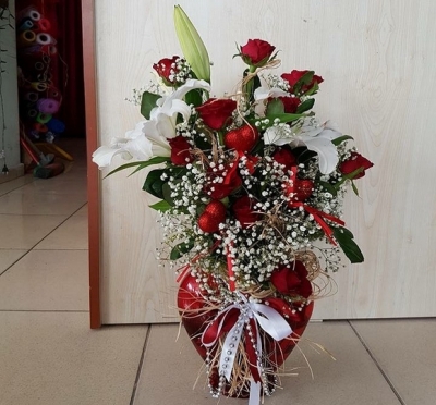 Vazo Çiçeği Özel Yapım