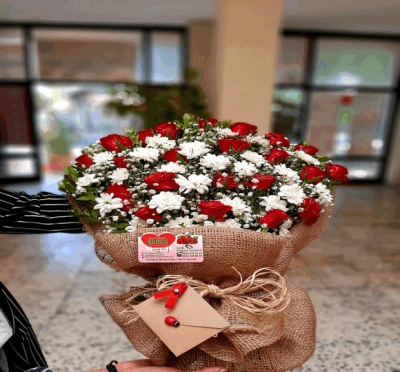 Biricik Aşkım Gül Çiçek Buketi