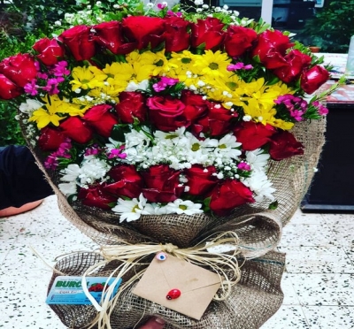 Kırmızı Gül ve Papatya Aşkların En Büyüğü