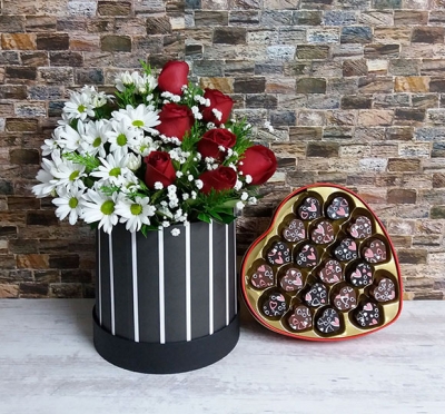 Çikolata ve Çiçek