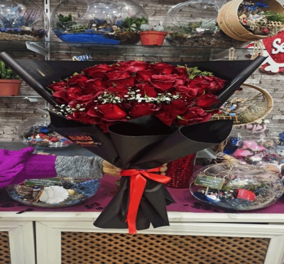 Kırmızı Gül Buketi