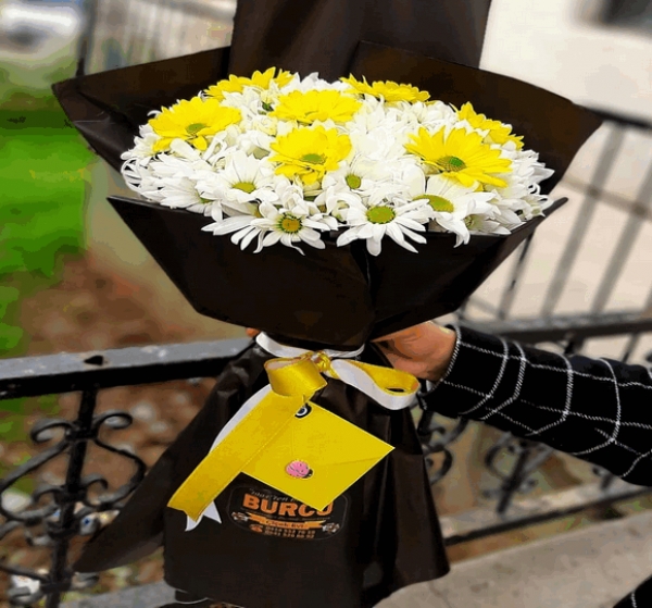 Renkli Papatya Buketi